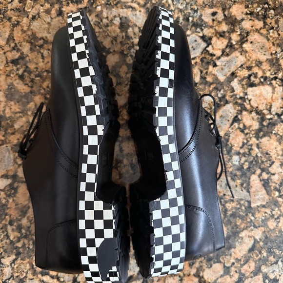 CELINE
RANGER LEATHER DERBY SHOES WITH CHECKERED SOLE - Picture 10 of 14